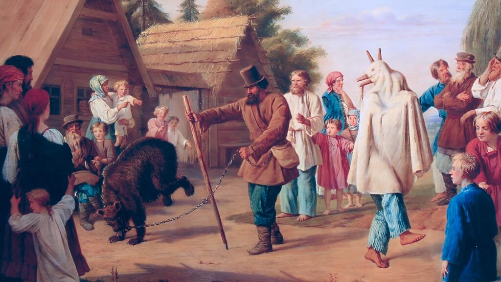 Иллюстрация к статье: Скоморохи на Руси: бродячие артисты, которых боялись и&nbsp;запрещали