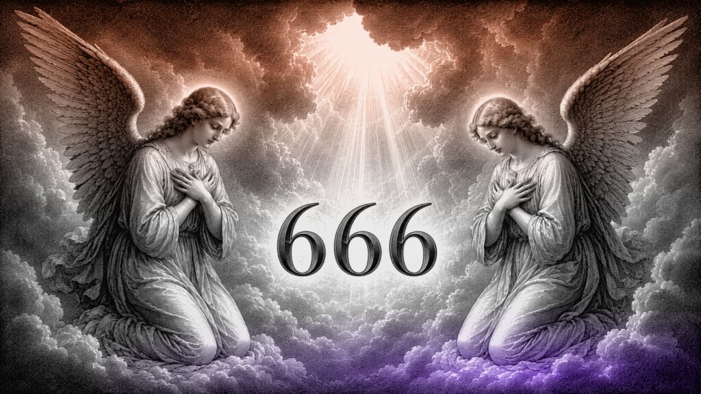 Иллюстрация к статье: Что означает число 666 в&nbsp;ангельской нумерологии